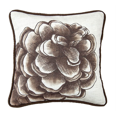 Pinecone Linen Pillow