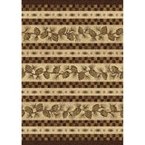 Pinecone Square Area Rug