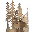 Ponderosa Bear Wall Sconce