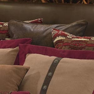 Prescott Faux Leather Euro Sham
