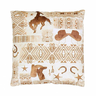 Rodeo Western Pillow