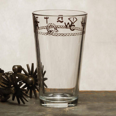 Rope and Brands Beverage Glass