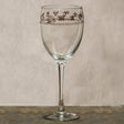 Rope and Brands Wine Glass