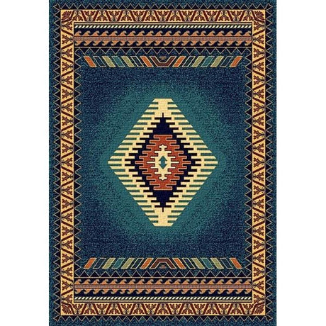 Saguaro Blue Area Rug