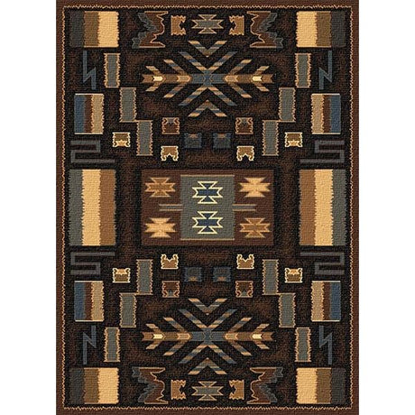 San Carlos Brown Area Rug