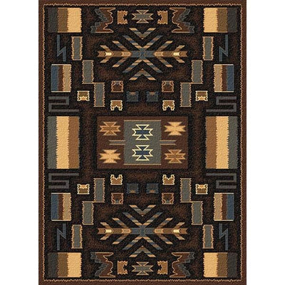 San Carlos Brown Area Rug