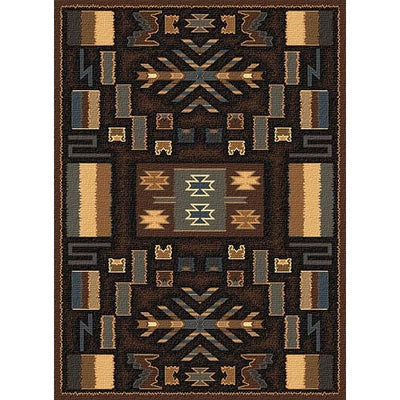 San Carlos Brown Area Rug