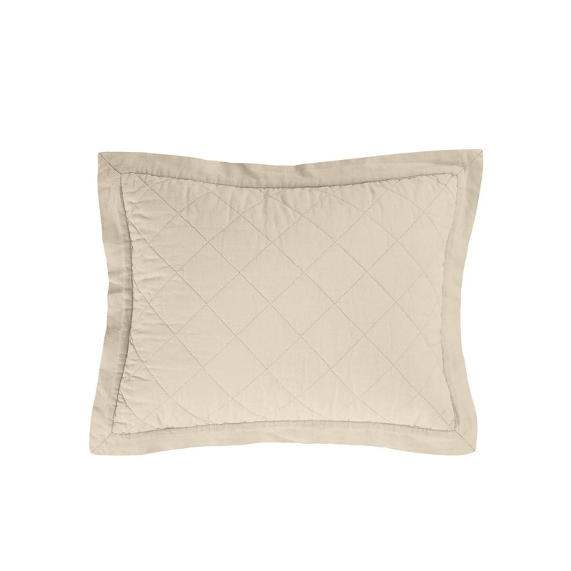 Sand Comfort Quilted Pillow