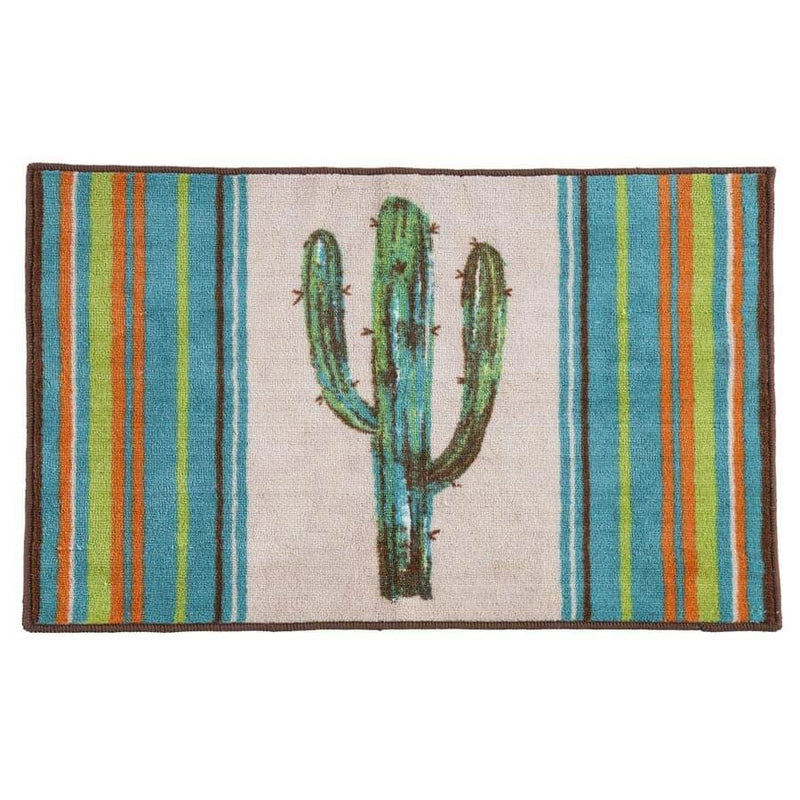 Southwest Cactus Bath Mat