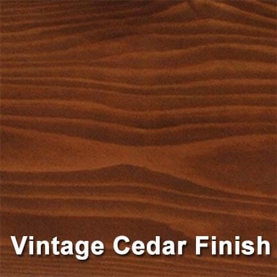 Cedar Log Single/Single Bunk Bed