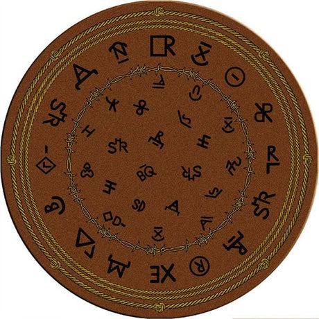 Western Brands Dark 8' Round Rug