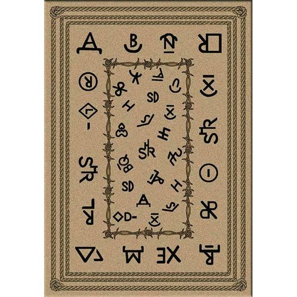 Western Brands Light Rug