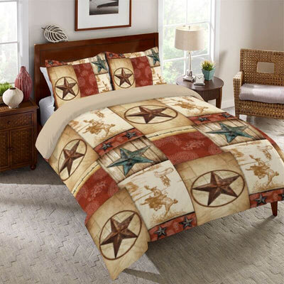 Western Star Patch Comforter