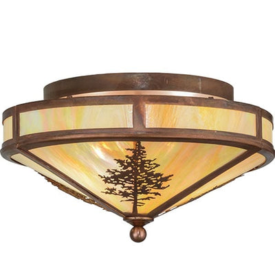 Whispy Pines Ceiling Flushmount Light Fixture