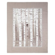 White Hardwoods Quilted Throw