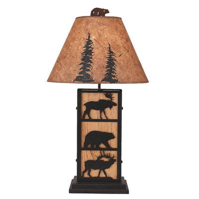 Wildlife Lodge Table Lamp