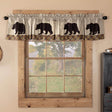Wildlife Patch Bear Valance