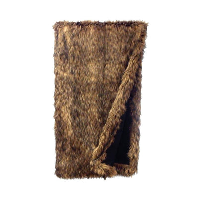 Wooded Reserve Fur Throw