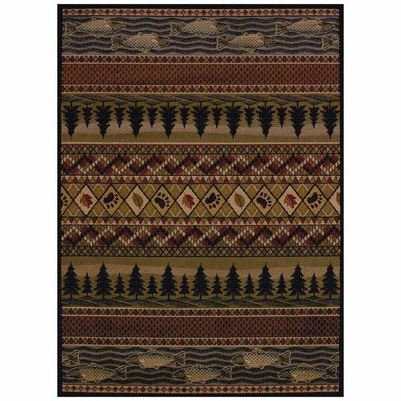 Wooded River Area Rug