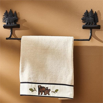 Woodland Bear 24" Towel Bar