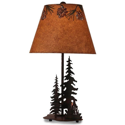 Woodland Campfire Table Lamp