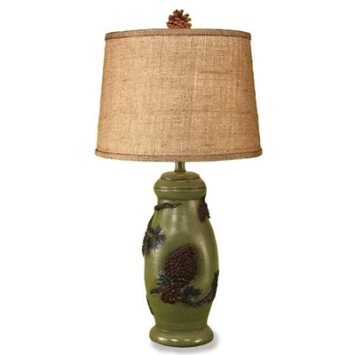 Woodland Pine Cone Table Lamp