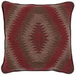 Crimson Sky Wampum Euro Sham